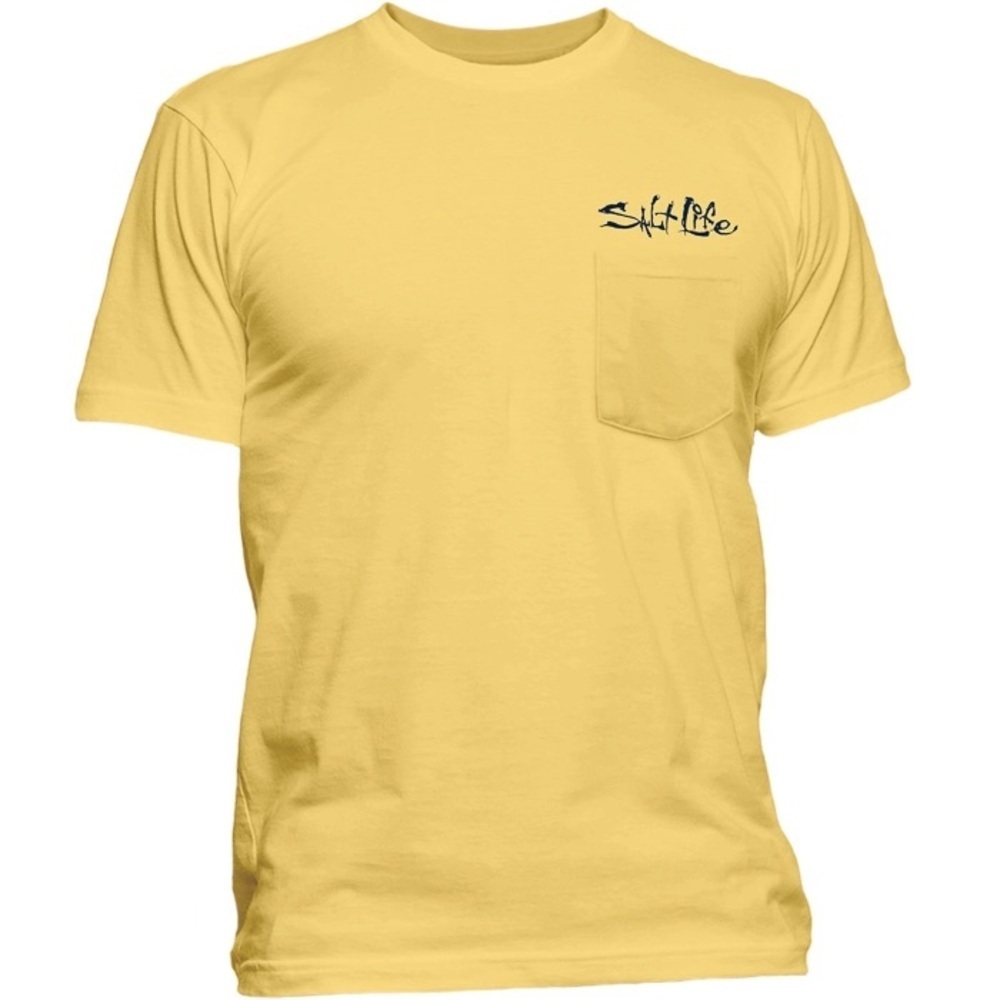 Salt Life yellow beach tshirt